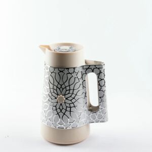 ترمس شاي وقهوة من اصالة - كريمي وفضي