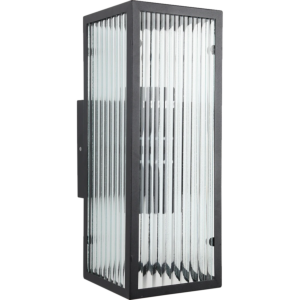 فانوس جداري مجوز خارجي - اسود