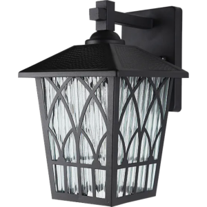 إضاءة جدارية خارجية كلو - اسود