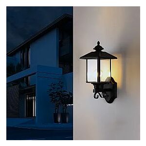 اضاءة جدارية فانوس خارجي توما - اسود