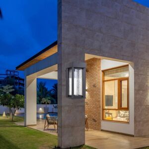 إضاءة جدارية سيركل - اسود