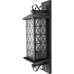 اضاءة جدارية فانوس كايل - اسود