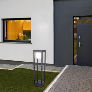 إضاءة أرضية خارجية كشاف بوابة خارجي 60 سم - اسود