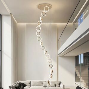 انارة معلقة 16حلقة روز ذهبي