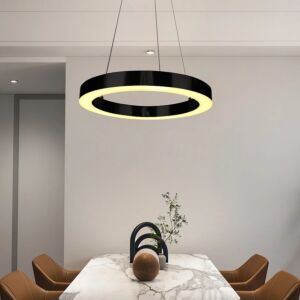 إنارة معلقة مودرن قاعدة واحدة 36 واط 50 سم - اسود