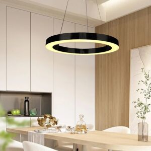 انارة معلقة مودرن - 48 واط اسود