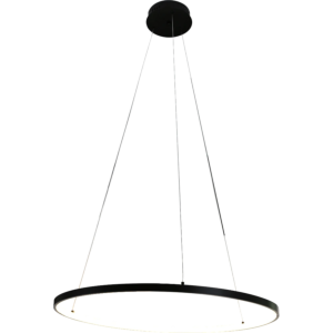 إنارة معلقة مودرن اسود لون الانارة اصفر 20 واط