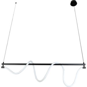 انارة معلقة اسود لون الانارة اصفر 30 واط قطر 120 سم