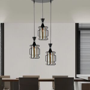 علاقي ثلاثي اسود E27x3L