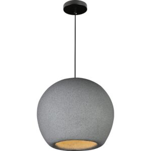 اضاءة معلقة نساتيا - 45 سم - رمادي