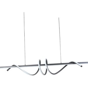 اضاءة معلقة مودرن انارة 3 اضاءات 55 واط - اسود