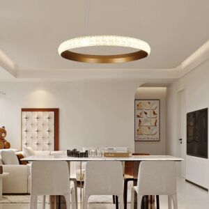 انارة معلقة 48 واط - ذهبي