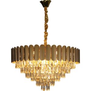 ثريا علاقي مودرن ذهبي 80 E14x15