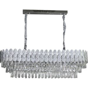 ثريا مودرن نيلاي - 100x35 سم - فضي