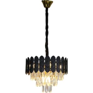 ثريا مودرن ريكو 40 سم - ذهبي واسود