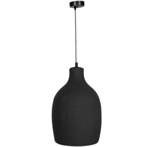 انارة معلقة مودرن 30 سم - اسود