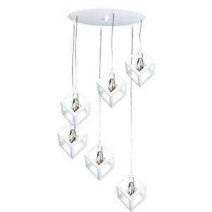 انارة معلقة مودرن E27x6L - ابيض