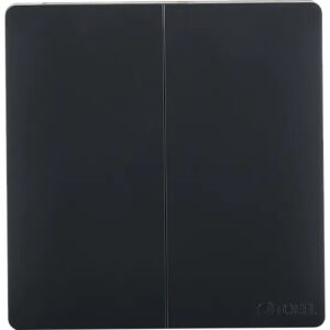 غطاء مفتاح ثنائي مورين - أسود بيانو