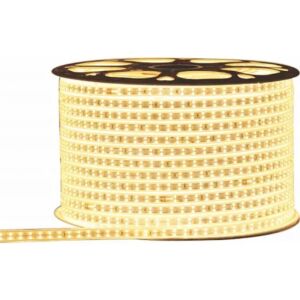 شريط ليد زينة لون اصفر 180 شريحة لفة 50 متر توفل