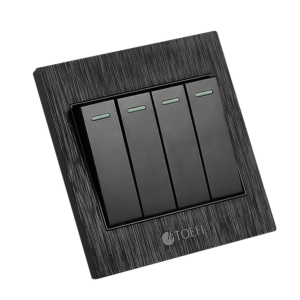 مفتاح رباعي - أسود حجري