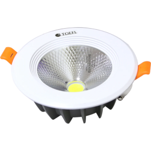 كشاف دفن لون اصفر 10 سم 12 واط