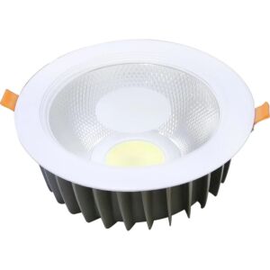 كشاف دفن 20 سم توفل شفاف عاكس