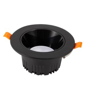 كشاف دفن 7 سم مانع للتوهج توفل - اسود