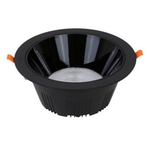 كشاف دفن 20 سم مانع للتوهج 60 واط توفل - اسود