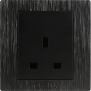 فيش ثلاثي عصري - أسود