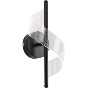 اضاءة جدارية مفرد مودرن اسود 3اضاءات