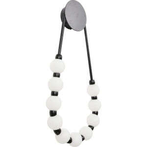 إبليك جداري مع 3 إضاءات 12 واط - أسود