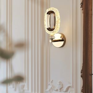 إضاءة ابليك حائط مودرن 3 اضاءات واط 5 - ذهبي