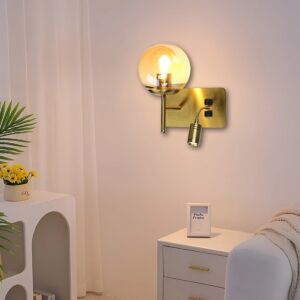 إضاءة جدارية روبلي - ذهبي