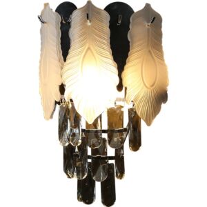 اضاءة جدارية - فضي