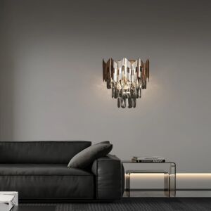 إضاءة جدارية مودرن شاولا - ذهبي