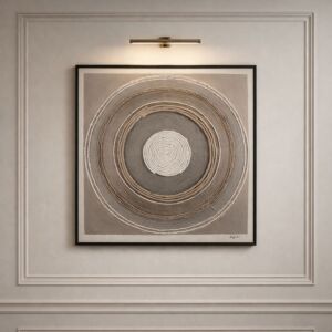 لوحة وديكور جداري ثلاثي الأبعاد شينزو - بيج