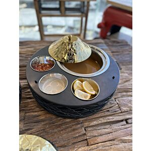 حافظة طعام و 3 زبديات نيست سبيست -أسود