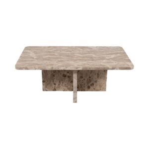 طاولة قهوة حجر طبيعي ميسو - بني