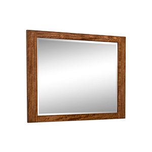 مرآة جدارية ستينلاجي - بني