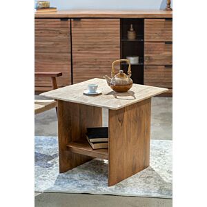 طاولة جانبية برف سفلي ميلاف