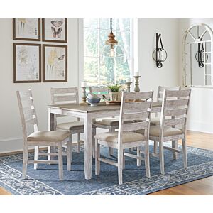 طقم طاولة طعام وكراسي سكيمبتون