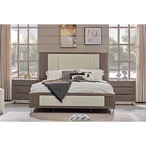 سرير كوين ابنوس