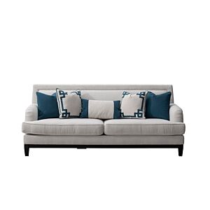 كنبة رباعية يونانية - أبيض