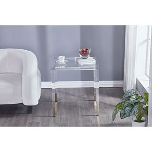 طاولة جانبية أكريليك كيتو