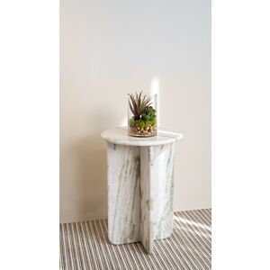 طاولة جانبية كايلون رخام طبيعي