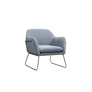 كرسي مفرد شوتال - أزرق