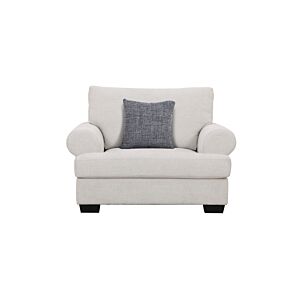 كنبة مفرد باولا - ابيض