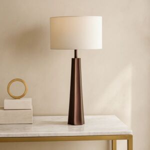 أبجورة طاولة بغطاء دائري