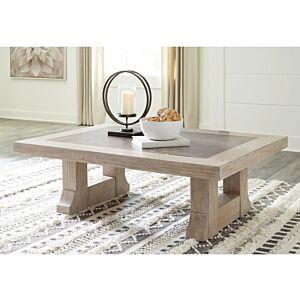 طاولة قهوة هينغتون - بني