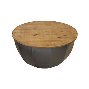 طقم طاولات جوسي 3 قطع - بيج واسود